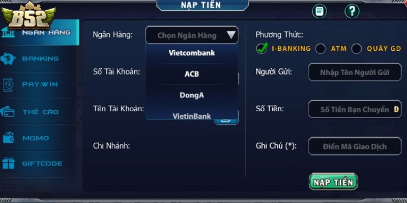Hướng dẫn giao dịch thành công qua 3 phương thức
