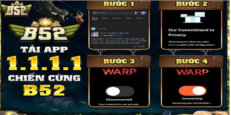 Hướng dẫn cách tải app B52club trên hệ điều hành IOS và Android